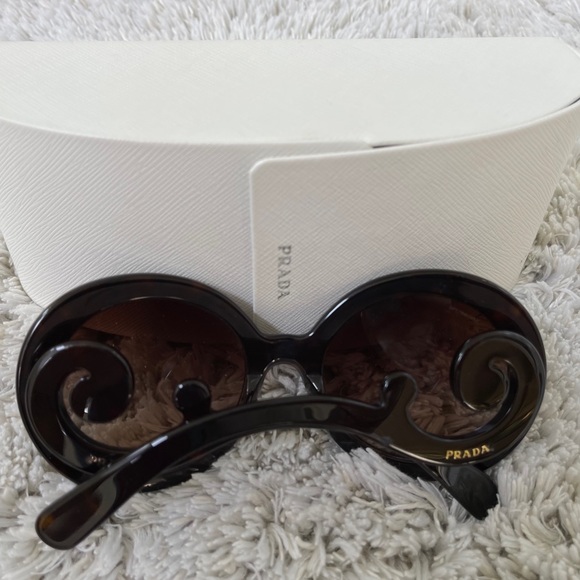 Prada Baroque Tortoise Glasses - Picture 2 of 3